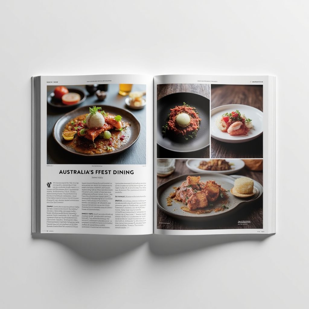 Feature in Gourmet Traveller magazine